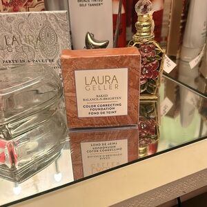 Laura Geller Baked Balance –N– Brighten, color, correcting foundation in med.